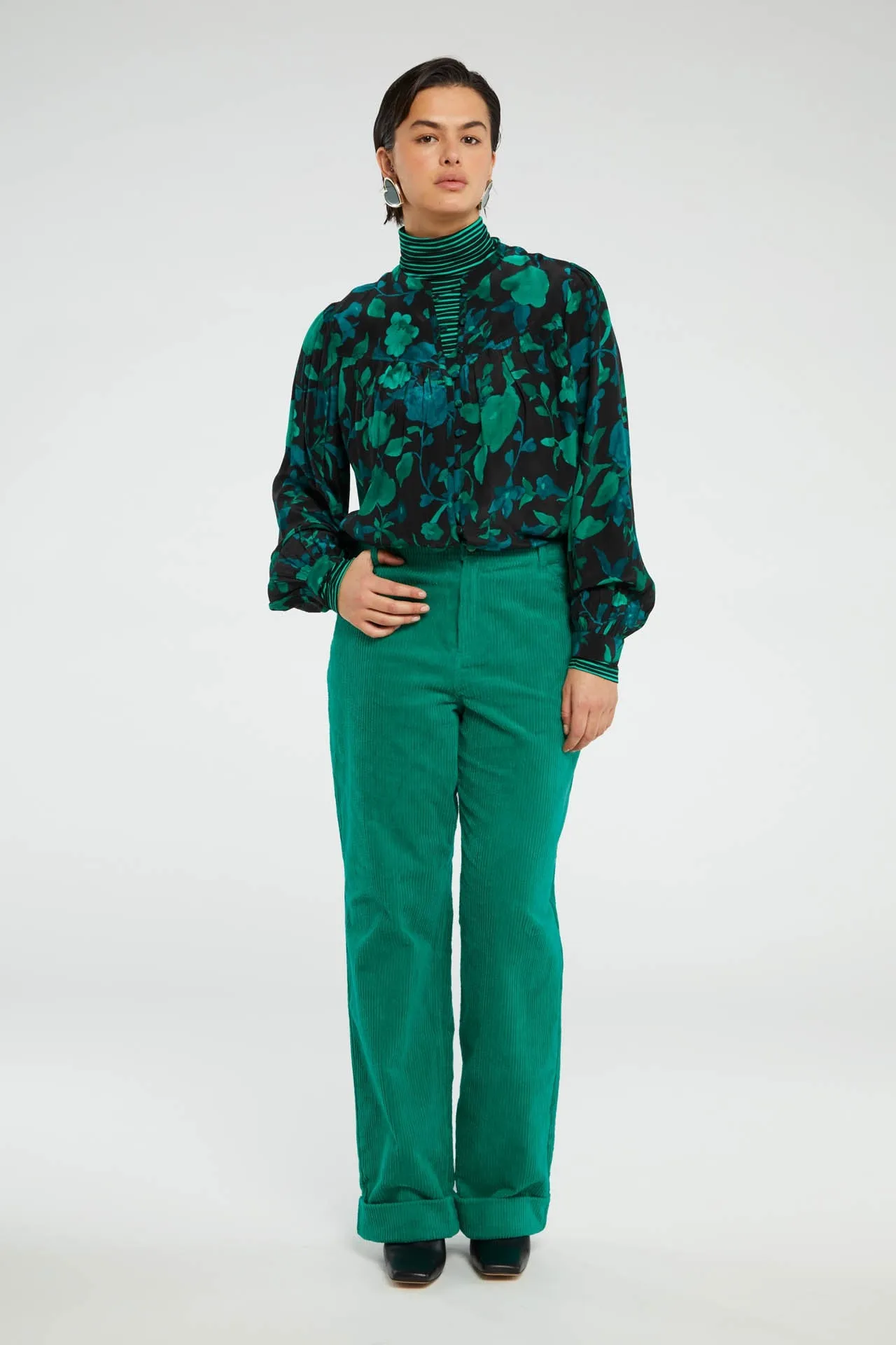 Virgi Trousers Feeling Green